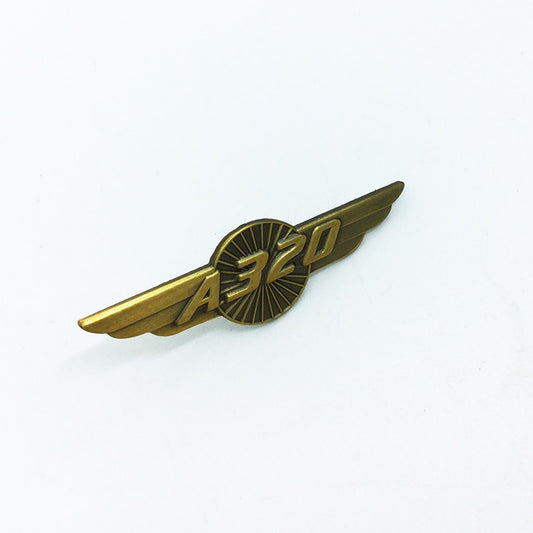 Aéo - Badge Pilote Avion Vintage