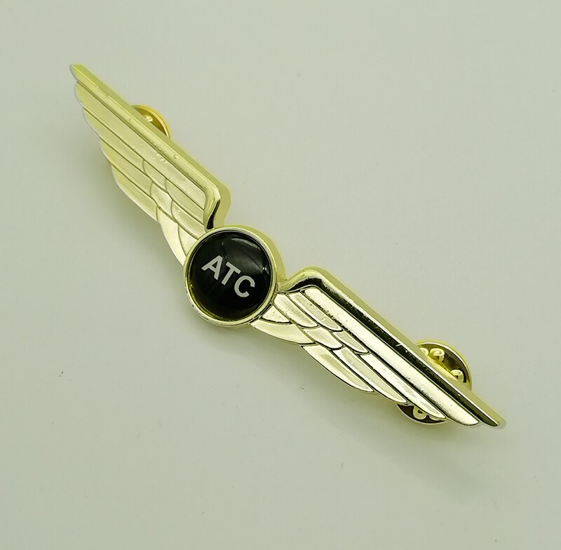 Aéo - Badge Pilote Avion Vintage