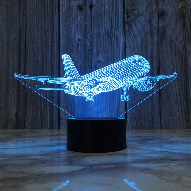 Aéo - Lampe 3D Airliner