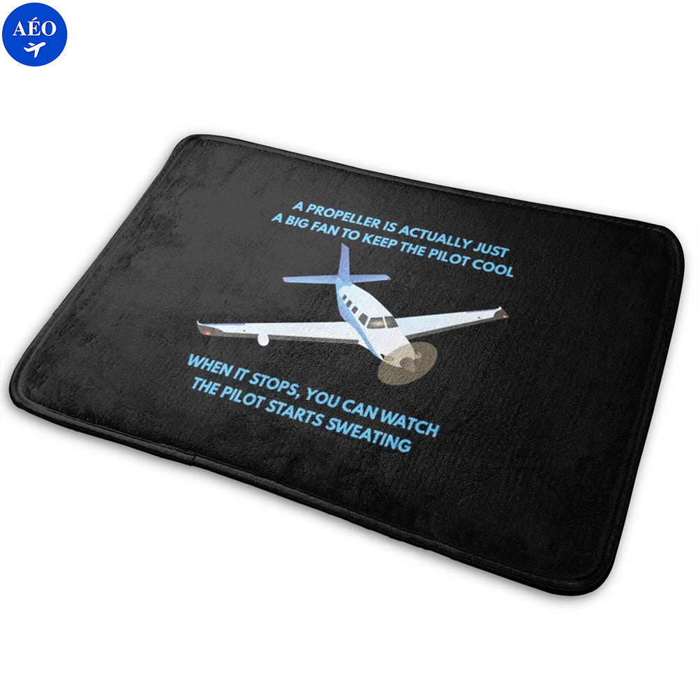 Aéo - Tapis Aviation Humour